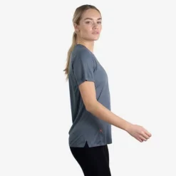 Lipati T-shirt Et Manches Longues Running^Strato AL Tee Regular Fit Bleu