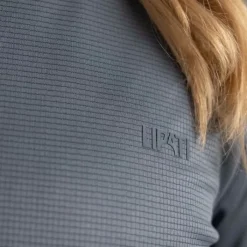 Lipati T-shirt Et Manches Longues Running^Strato AL Tee Regular Fit Bleu