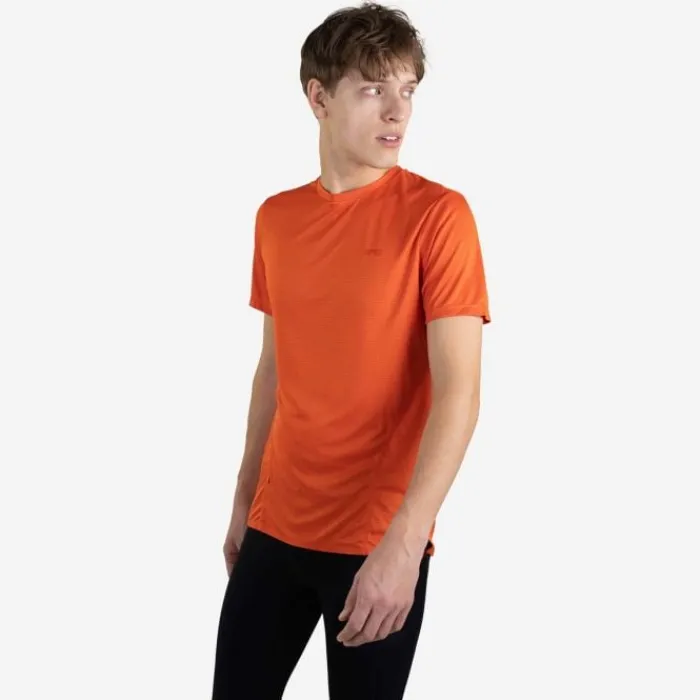 Lipati T-shirt Et Manches Longues Running^Strato AL Tee Regular Fit Orange