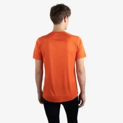 Lipati T-shirt Et Manches Longues Running^Strato AL Tee Regular Fit Orange
