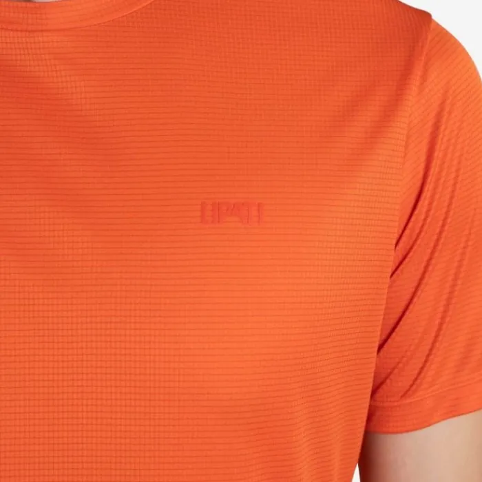Lipati T-shirt Et Manches Longues Running^Strato AL Tee Regular Fit Orange