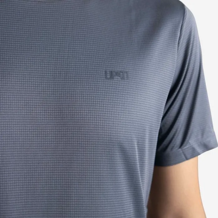 Lipati T-shirt Et Manches Longues Running^Strato AL Tee Regular Fit Bleu