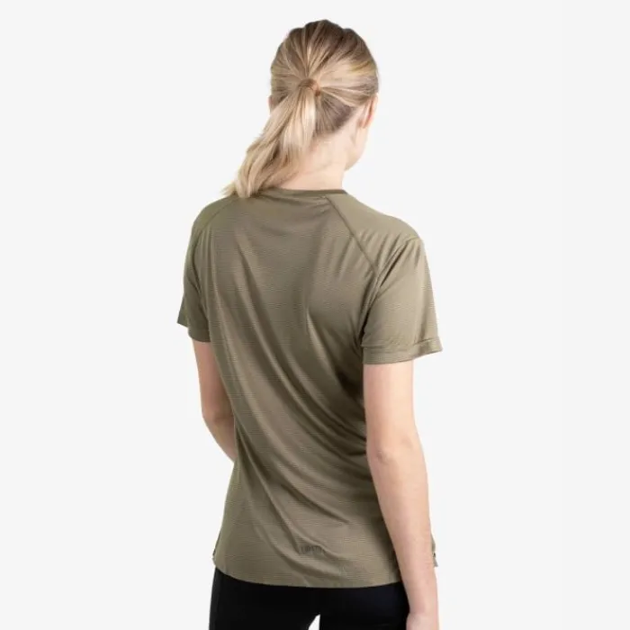 Lipati T-shirt Et Manches Longues Running^Strato AL Tee Regular Fit Vert