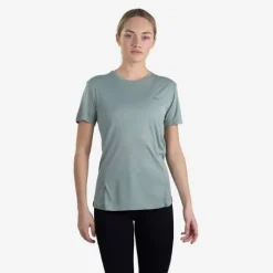 Lipati T-shirt Et Manches Longues Running^Strato AL Tee Regular Fit Vert