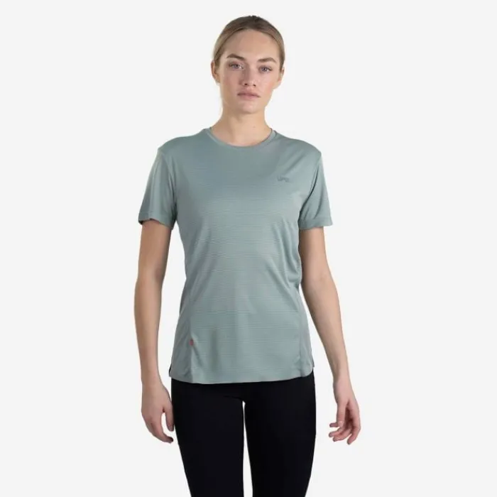 Lipati T-shirt Et Manches Longues Running^Strato AL Tee Regular Fit Vert