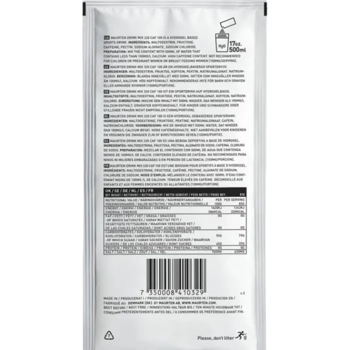 Maurten Nutrition Sportive^Drink Mix 320 Caf 100 - 14 Servings