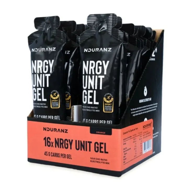 Nduranz Nutrition Sportive^Nrgy Unit Gel - Box 16 Blanc