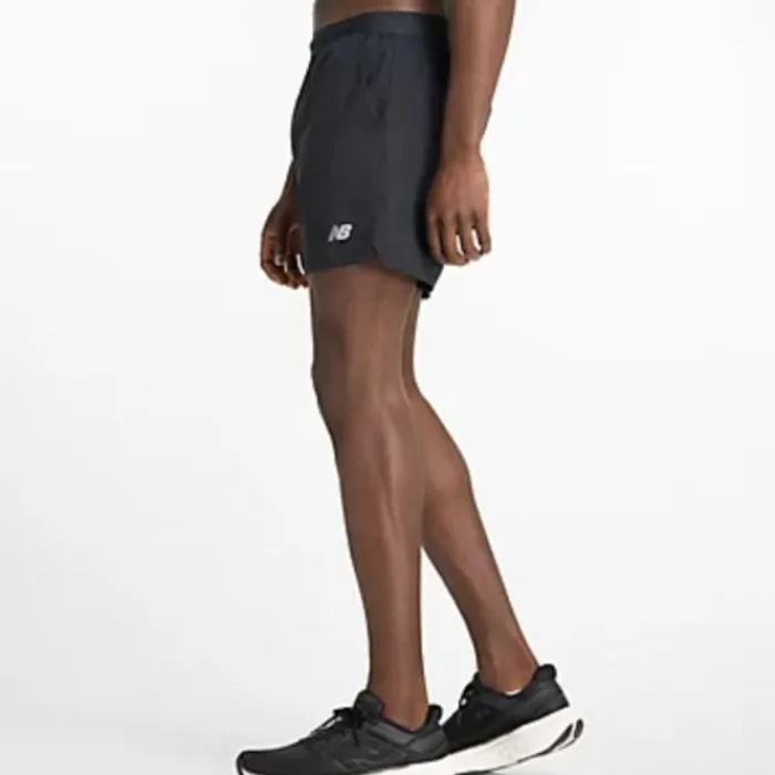 New Balance Short Running^AC Lined Short 5" Noir