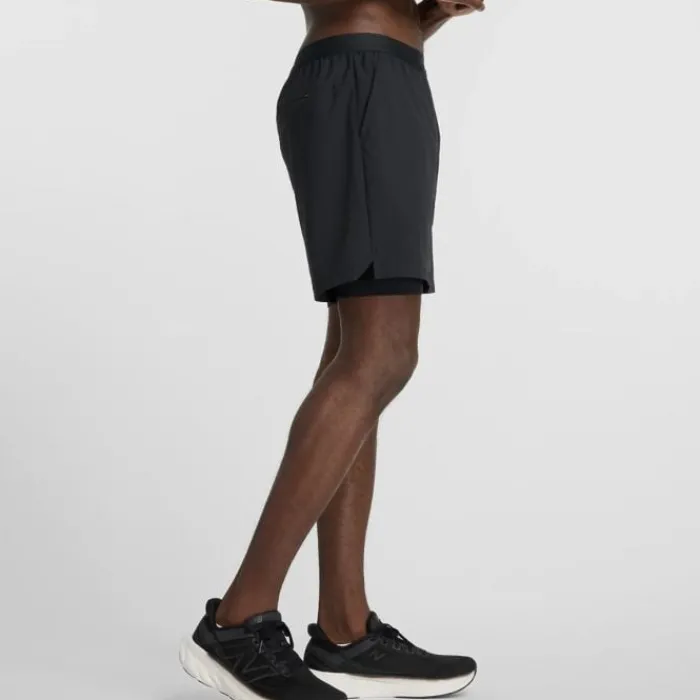 New Balance Short Running^AC Lined Short 7" Noir