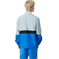 New Balance Veste Running^Accelerate Jacket Bleu