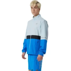 New Balance Veste Running^Accelerate Jacket Bleu