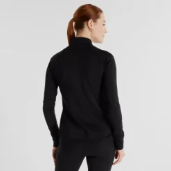 New Balance T-shirt Et Manches Longues Running^Athletics Heat Grid Half Zip Noir