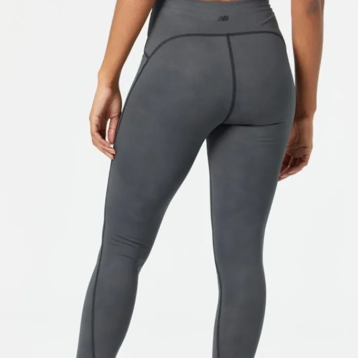 New Balance Collant Et Pantalon Running^Athletics Reflective Heat High Rise Legging 27" Noir