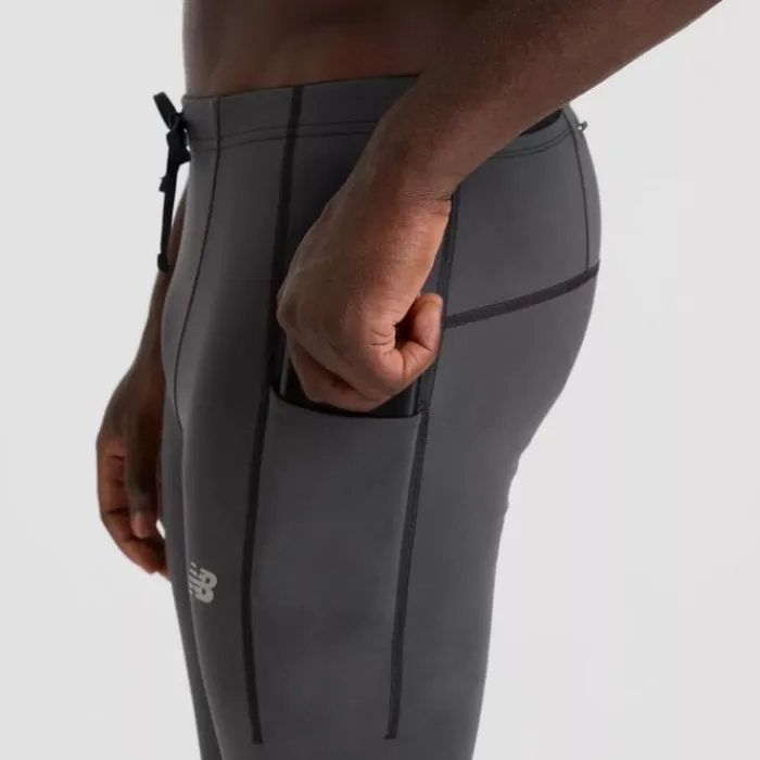 New Balance Collant Et Pantalon Running^Athletics Reflective Heat Pocket Tight Noir