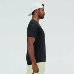 New Balance T-shirt Et Manches Longues Running^Athletics Run T-shirt Noir