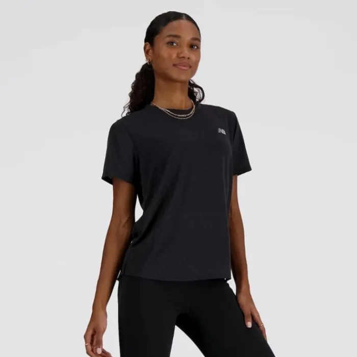 New Balance T-shirt Et Manches Longues Running^Athletics Short Sleeve