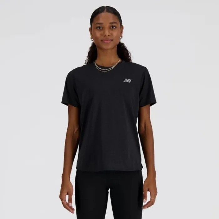 New Balance T-shirt Et Manches Longues Running^Athletics Short Sleeve