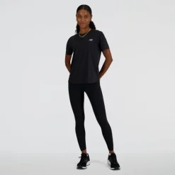 New Balance T-shirt Et Manches Longues Running^Athletics Short Sleeve
