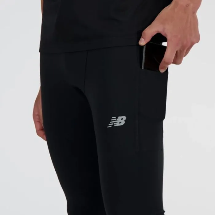 New Balance Collant Et Pantalon Running^Athletics Sleek Run Tight Noir