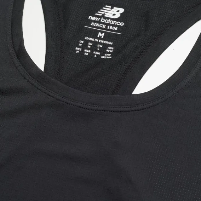 New Balance T-shirt Et Manches Longues Running^Core Run Tank Noir
