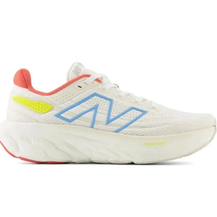 New Balance Chaussures Running Neutre|Chaussures Running Pied Large^Fresh Foam X 1080 v13 Wide Blanc