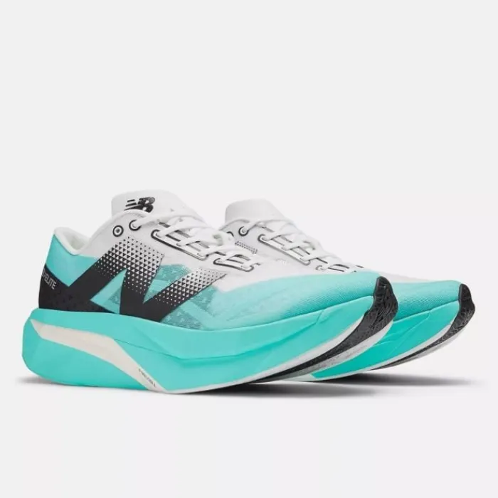 New Balance Chaussures Running Neutre|Chaussures Running Carbone^FuelCell SuperComp Elite V4 Blanc