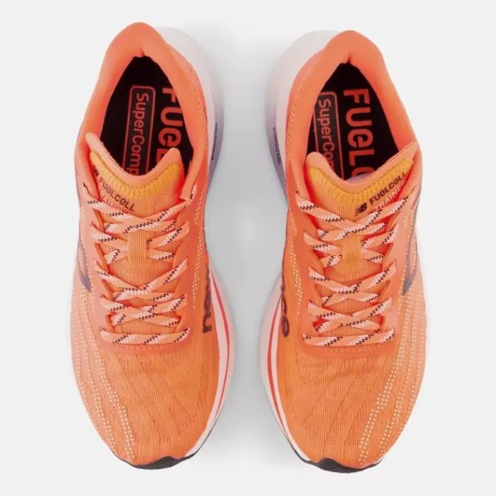 New Balance Chaussures Running Neutre|Chaussures Running Carbone^FuelCell SuperComp Trainer V2 Orange
