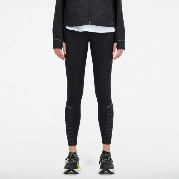 New Balance Collant Et Pantalon Running^Impact Run Luminous Heat Tights Noir