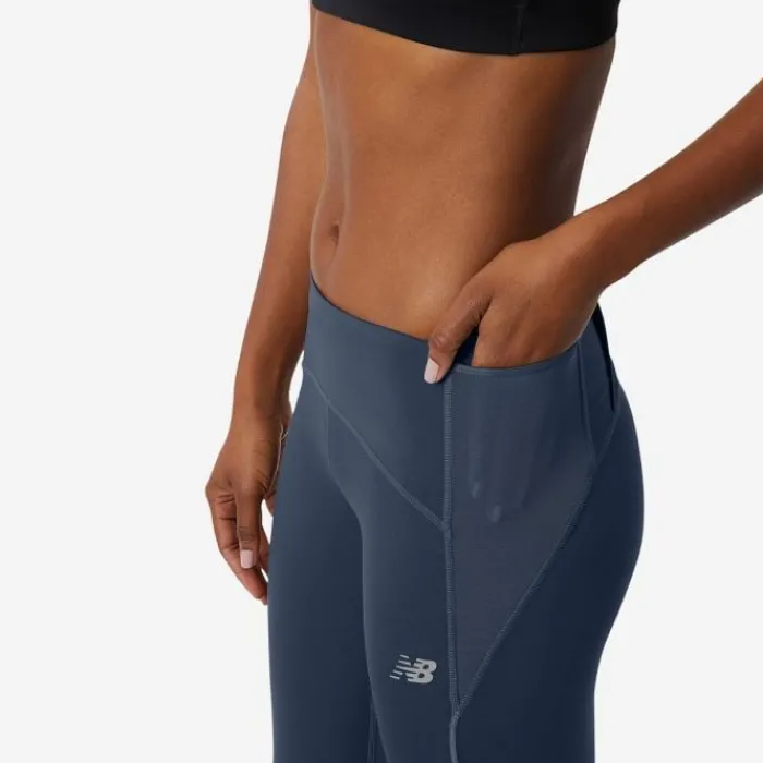 New Balance Collant Et Pantalon Running^Impact Run Tight Bleu