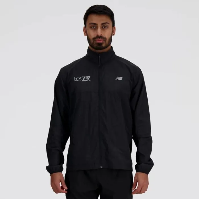 New Balance Veste Running^London Athletics Jacket Noir