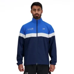 New Balance Veste Running^London Marathon Jacket Bleu
