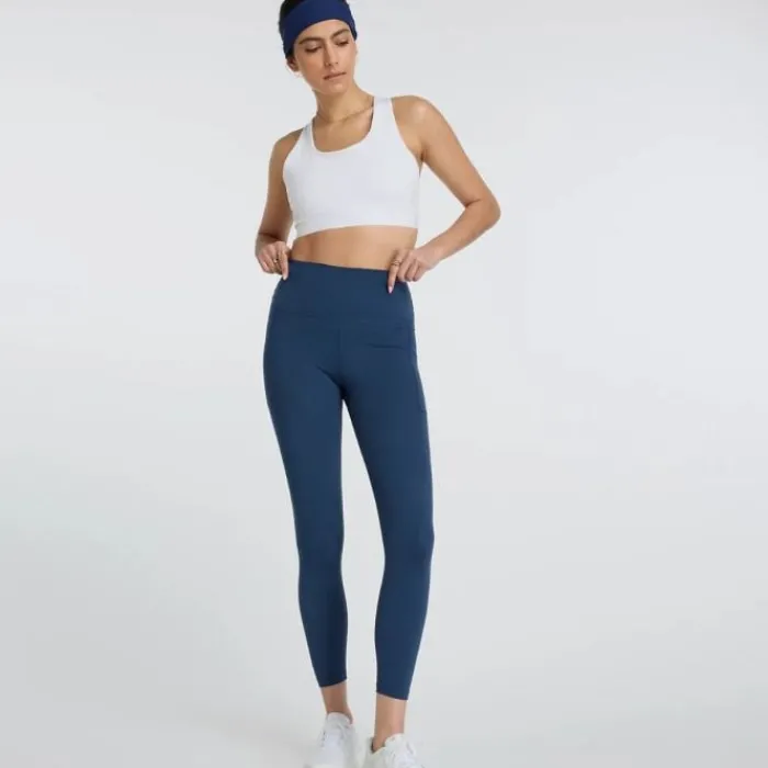 New Balance Collant Et Pantalon Running^NB Harmony Pocket High Rise Legging 25" Bleu