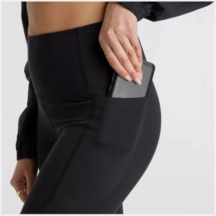 New Balance Collant Et Pantalon Running^NB Harmony Pocket High Rise Legging 25" Noir