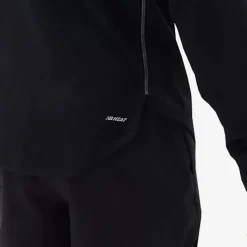 New Balance T-shirt Et Manches Longues Running^NB Heat Grid Half Zip Noir