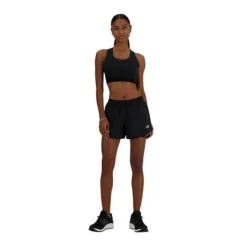 New Balance Brassière De Sport^NB Sleek Medium Support Pocket Sports Bra Noir