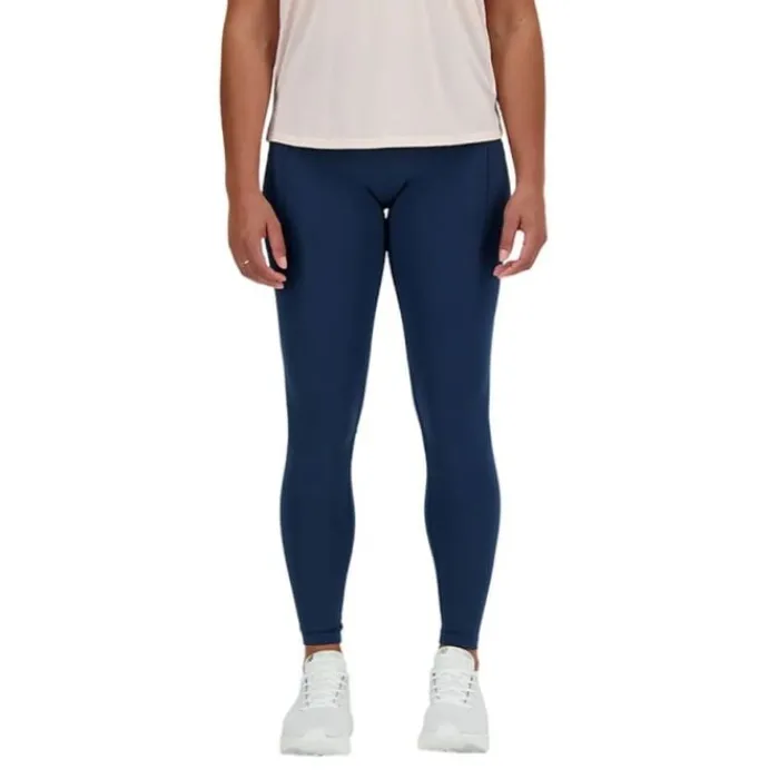 New Balance Collant Et Pantalon Running^NB Sleek Pocket High Rise Legging 27" Bleu