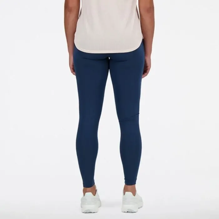 New Balance Collant Et Pantalon Running^NB Sleek Pocket High Rise Legging 27" Bleu