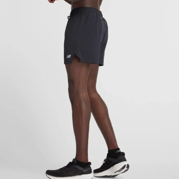 New Balance Short Running^NYC Marathon Shorts 5" Blanc