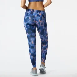 New Balance Collant Et Pantalon Running^Printed Impact Run Tight Bleu