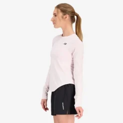 New Balance T-shirt Et Manches Longues Running^Q Speed Jacquard Long Sleeve Mauve