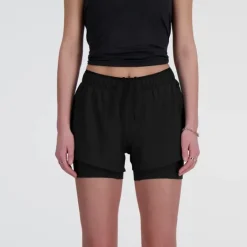 New Balance Short Running^RC Seamless 2 In 1 Short 3 Inch Noir