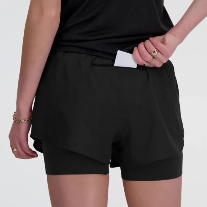New Balance Short Running^RC Seamless 2 In 1 Short 3 Inch Noir
