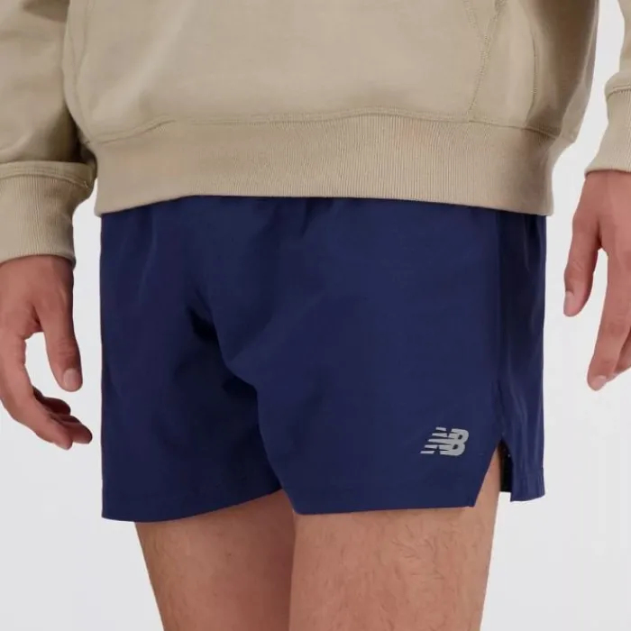 New Balance Short Running^RC Seamless Short 5 Inch Bleu