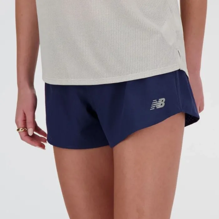 New Balance Short Running^RC Seamless Short 3 Inch Bleu