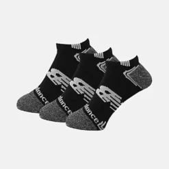 New Balance Chaussettes|Chaussettes Running^Run No Show Sock 3-Pack Noir