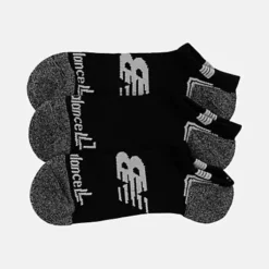 New Balance Chaussettes|Chaussettes Running^Run No Show Sock 3-Pack Noir