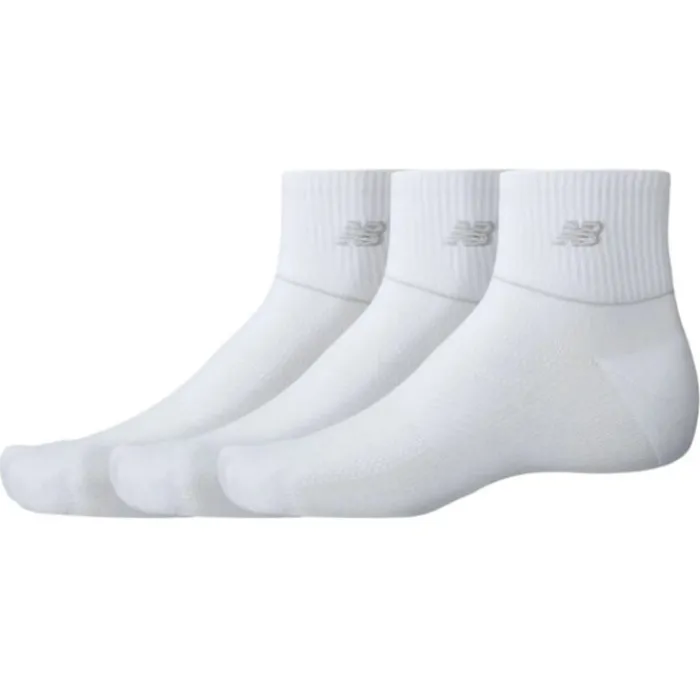 New Balance Chaussettes|Chaussettes Running^Running Repreve Ankle Socks - 3 Pack Blanc