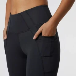 New Balance Collant Et Pantalon Running^Shape Shield 7/8 High Rise Pocket Tight Noir