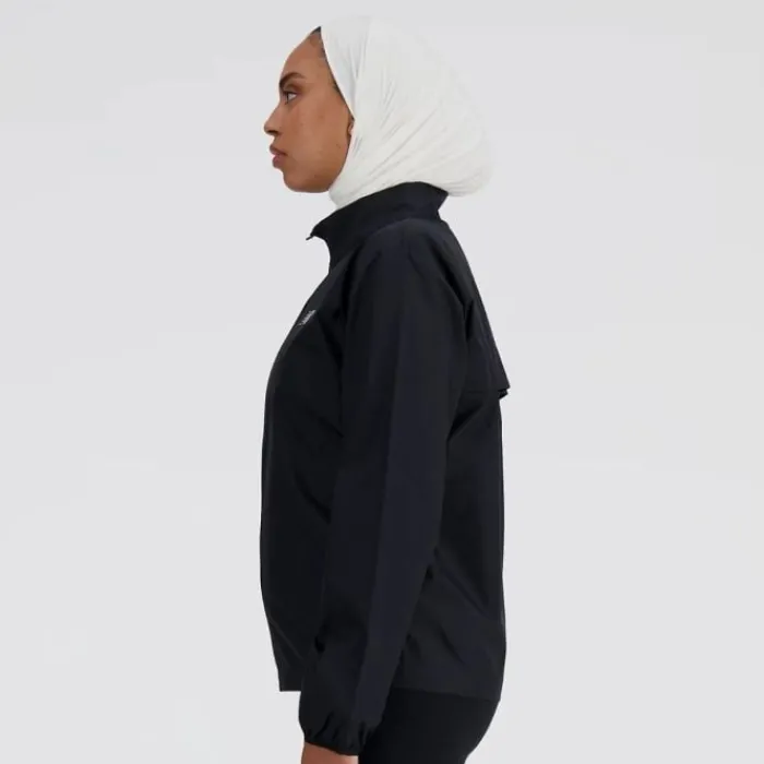 New Balance Veste Running^Sport Essentials Jacket Noir