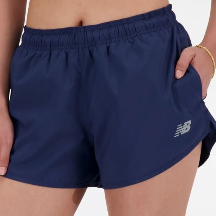 New Balance Short Running^Sport Essentials Shorts 3" Bleu